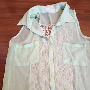 Lush Collared Tank Top